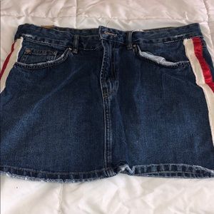 Zara striped skirt !